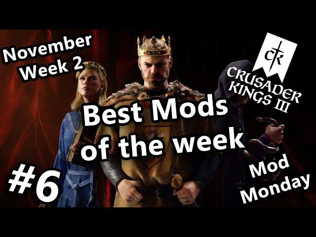 Best Crusader Kings 3 Mods of the week | Crusader kings 3 Mods Spotlight  (Mod Monday #6)