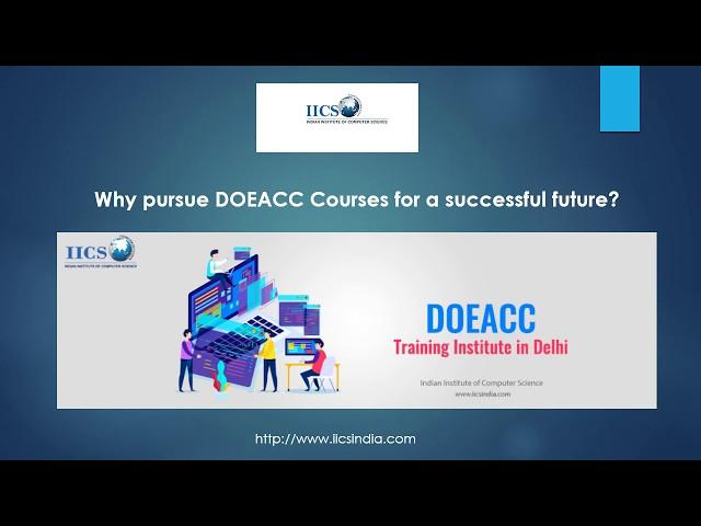 Why pursue DOEACC Courses for a successful future