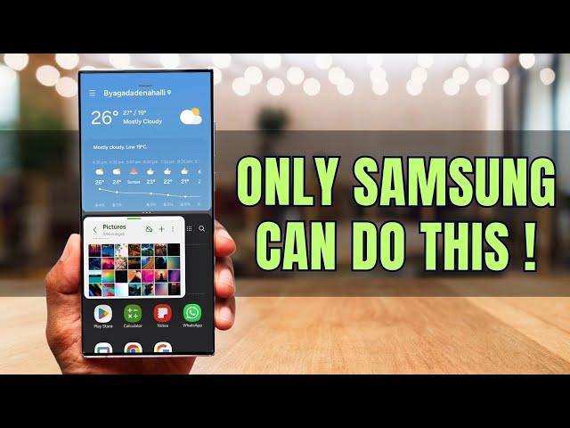 These Amazing Split-Screen Options are ONLY on SAMSUNG GALAXY Phones ! #s24ultra #s23ultra #samsung