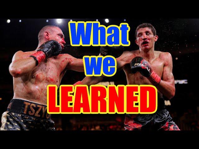 Tszyu vs Fundora - What we LEARNED in a BLOODBATH