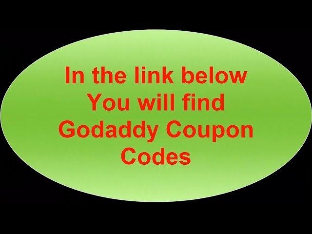 Get Godaddy promo code 2014 now, Godaddy coupon, Godaddy Promo Codes