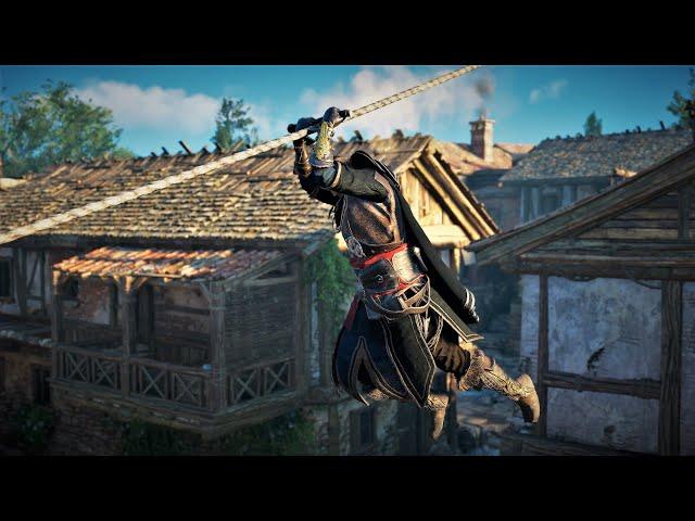 Assassin's Creed Valhalla The Siege Of Paris Parkour Free Roam Exploring Paris