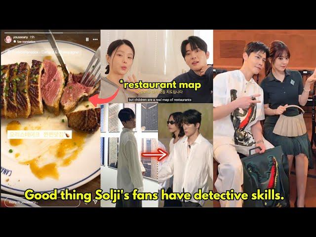 Dongho was right when he said Arin is basically a restaurant map Theo and IVE's Yujin!!!!