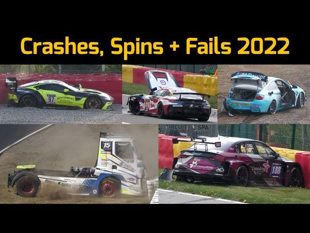 MOTORSPORT BEST OF 2022 - CRASHES, SPINS + FAILS 2022