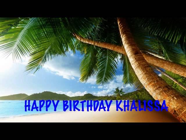 Khalissa  Beaches Playas - Happy Birthday