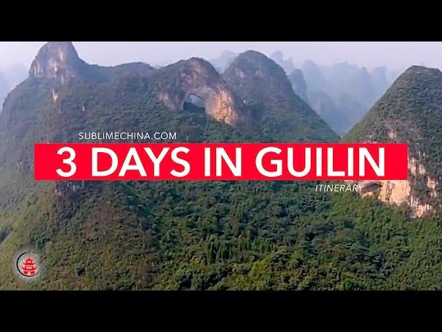 3 Days in Guilin Itinerary | Gulin Itinerary & Tour Suggestion