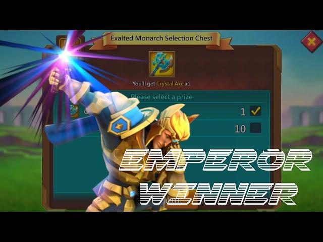 First Emperor Win for bVier Lords Mobile