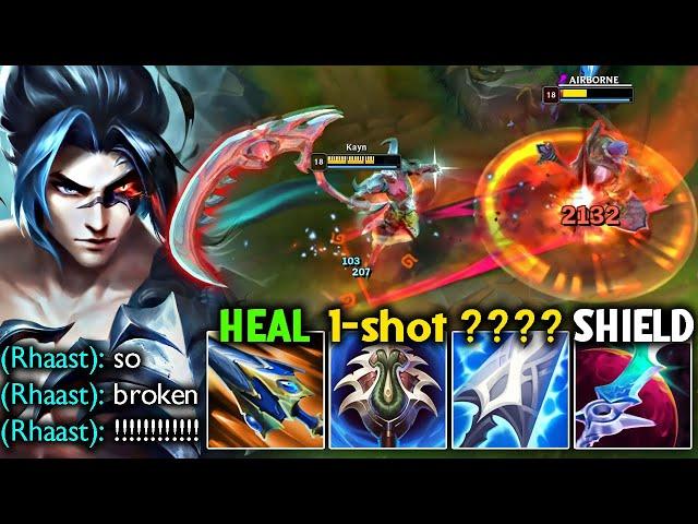 KAYN CAN DO IT ALL (ONESHOT + HEAL + SHIELD)