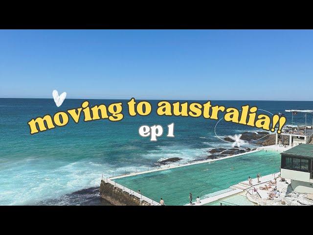 i moved to sydney australia from the uk!!!  life update + empty apartment tour 