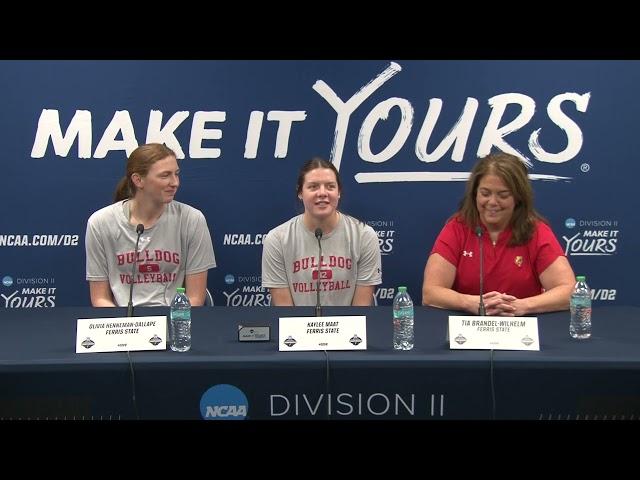 Ferris State - 2024 NCAA Division II Women's Volleyball Pre-Championship Press Conference