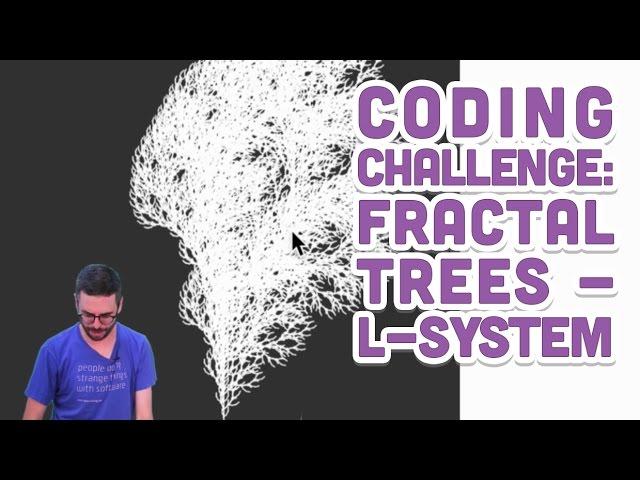 Coding Challenge #16: L-System Fractal Trees