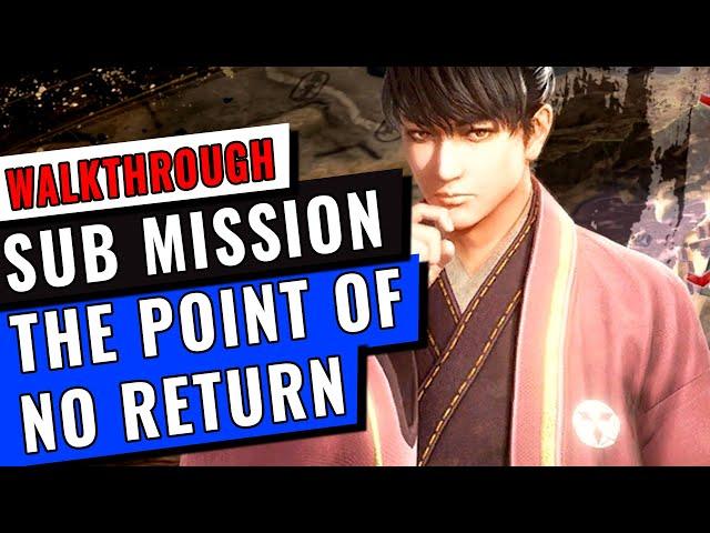 Nioh 2 The Point Of No Return Walkthrough | Sub Mission | GameClubz