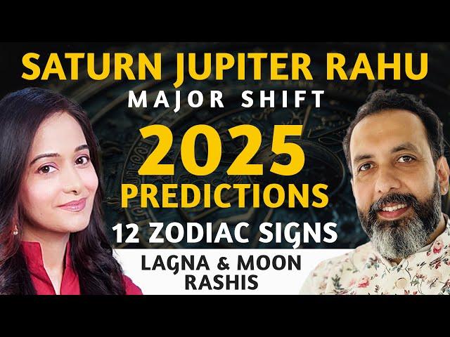 AUTHENTIC ASTROLOGY 2025 PREDICTIONS! 12 ZODIAC SIGNS! LAGNA -MOON @NavneetChitkara @preetikarao712