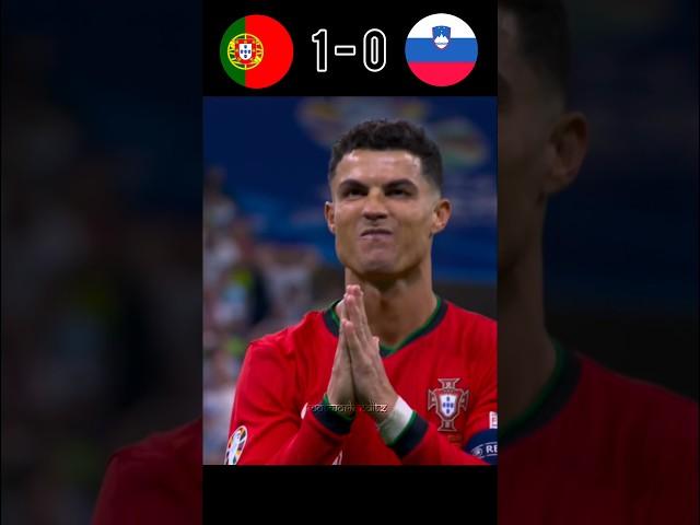 Portugal vs Slovenia | Euro 2024 round of 16 penalty shootout #shorts #football #ronaldo #euro2024