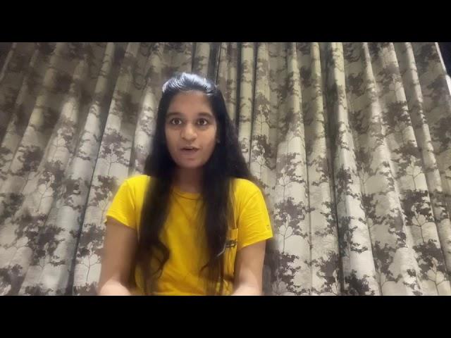 Prerna Sultania - Video Presentation for Microsoft Student Partner Programme