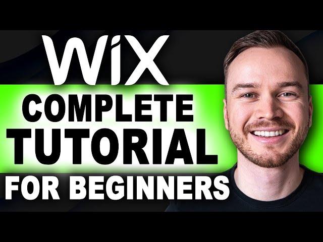 WIX Tutorial for Beginners [COMPLETE WALKTHROUGH]