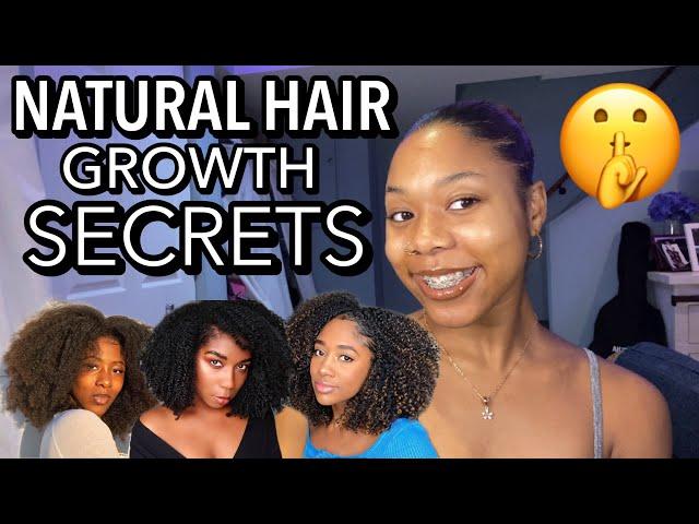 THE REAL SECRET TO FAST NATURAL HAIR GROWTH! | LENGTH RETENTION, PRODUCTS, & MORE!