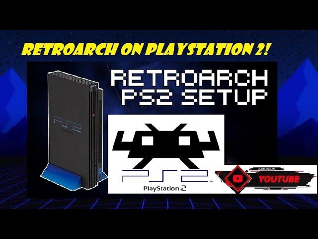 How to set up Retroarch on the  Playstation 2!!!