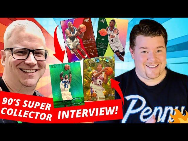 90s Super Collector Interview with Michael Petkus GlenRice_90s_Cards | [ E 302 ]