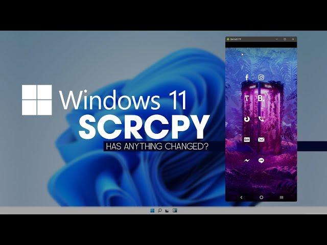 SCRCPY Windows 11 set up (2023) - Control and View Android Devices From Windows 11.