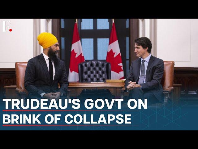 Canada PM Justin Trudeau Gets No-Confidence Motion Threat From Former Key Ally Jagmeet Singh