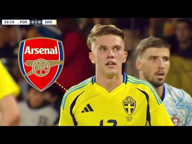 Viktor Gyökeres vs Portugal | GOAL & SKILLS | ARSENAL TARGET 