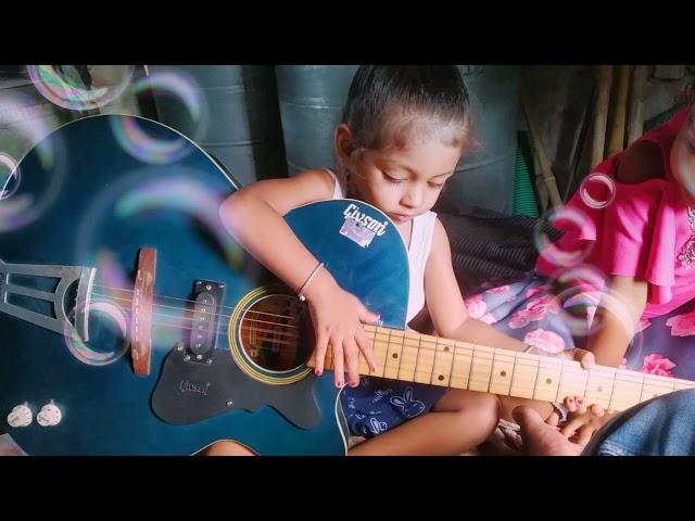 Porus playing guitarlesson-1