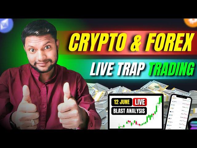 Live Crypto Trading | Bitcoin & Ethereum Scalp Trading | BTC, ETH, SOL Blast Analysis