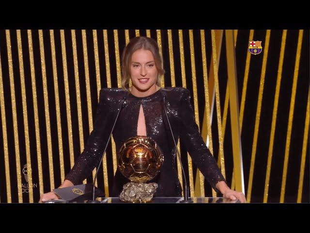 ALEXIA PUTELLAS WINS BALLON D'OR 2021! 