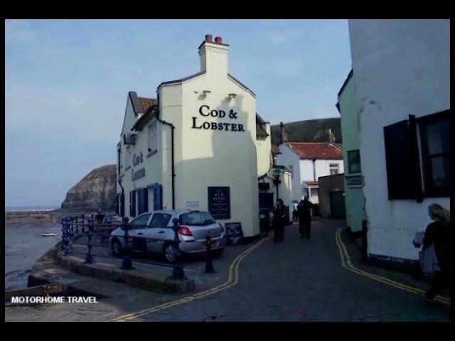 STAITHES CAR PARK MOTORHOME OVERNIGHT PARKING YORKSHIRE.