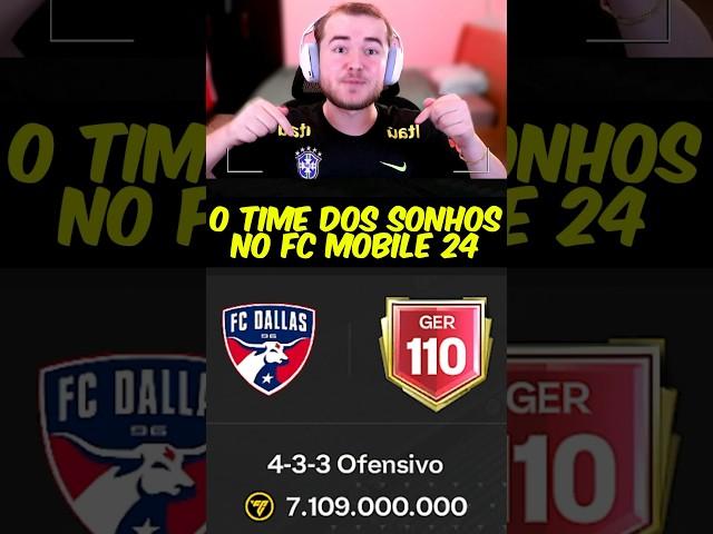 MELHOR TIME DO FC MÓBILE ?! #fcmobile #fc24 #fifa #futebol