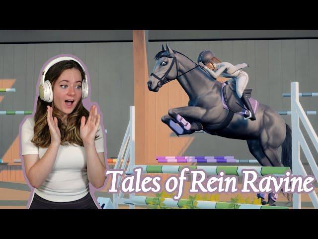 PLAYING A REALISTIC HORSE GAME - TALES OF REIN RAVINE | Pinehaven
