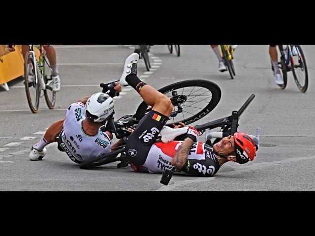 Road Cycling Crashes 2021  Compilation