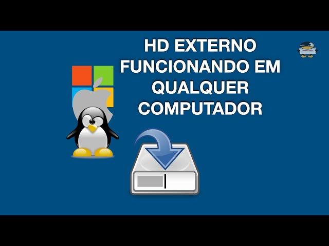 Como usar seu HD externo no Linux, OSX e Windows sem complicação!