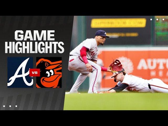 Braves vs. Orioles Game Highlights (6/13/24) | MLB Highlights