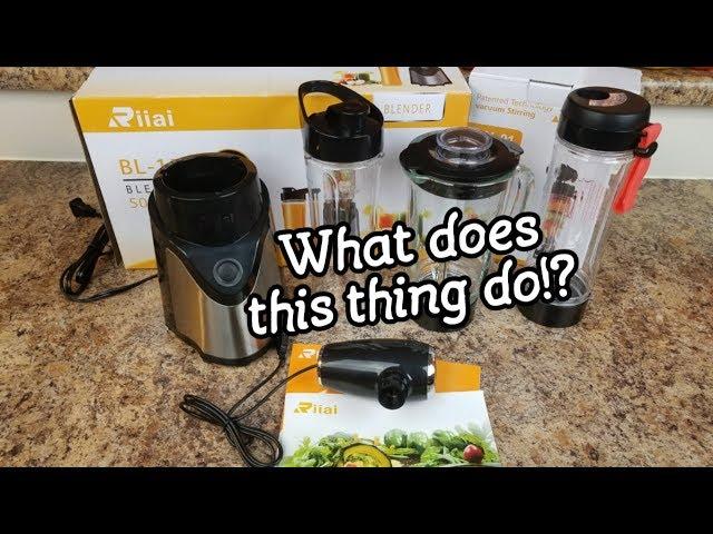 Making Smoothies with the Riiai Blender!