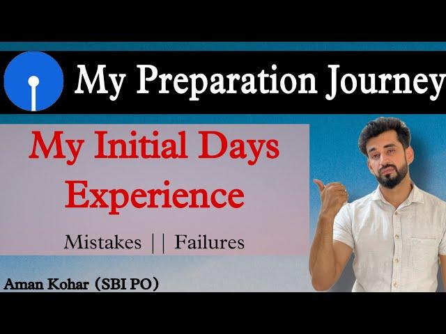 My Bank PO Preparation Journey || My Experience and Mistakes