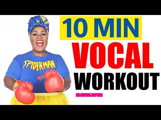 Cheryl Porter's 10 Minute Daily VOCAL WORKOUT (For Singing All Levels!)