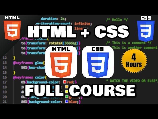 HTML & CSS Full Course for free  (2023)