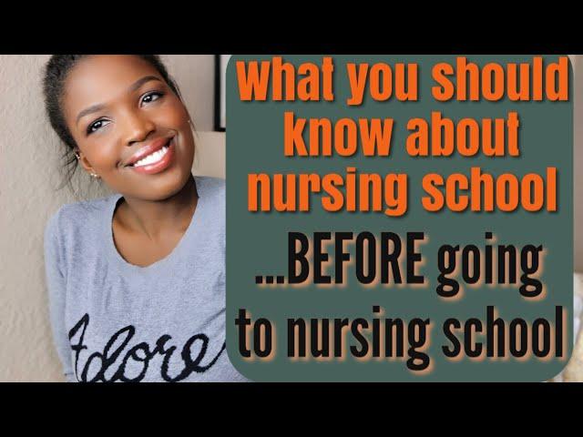 What I Wish I Knew BEFORE Starting Nursing School | The Student Nurse's Guide