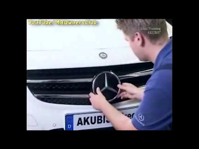 How to remove mercedes emblem