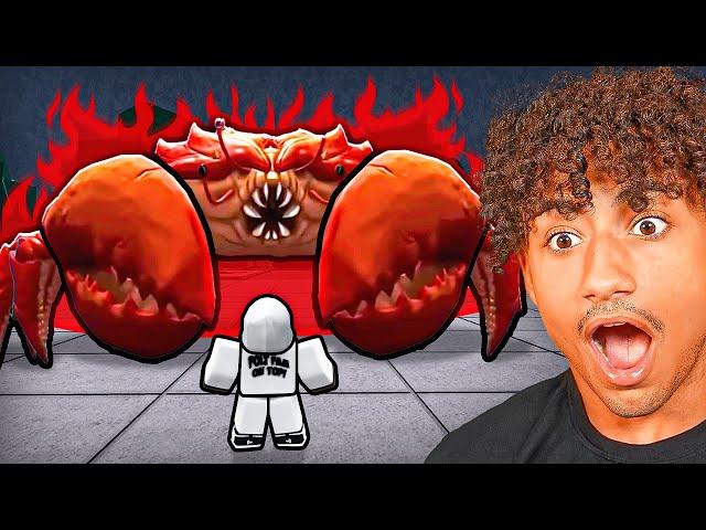 The FUNNIEST Strongest Battlegrounds CRAB BOSS Moments