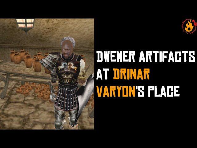 Dwemer Artifacts at Drinar Varyon's Place - Imperial Legion Walkthrough (TES III Morrowind)