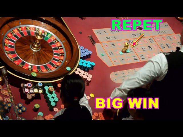 BIGGEST BET IN ROULETTE TABLE HOT REPEAT TWICE 11 BIG WIN CASINO LIVE ️2024-07-01