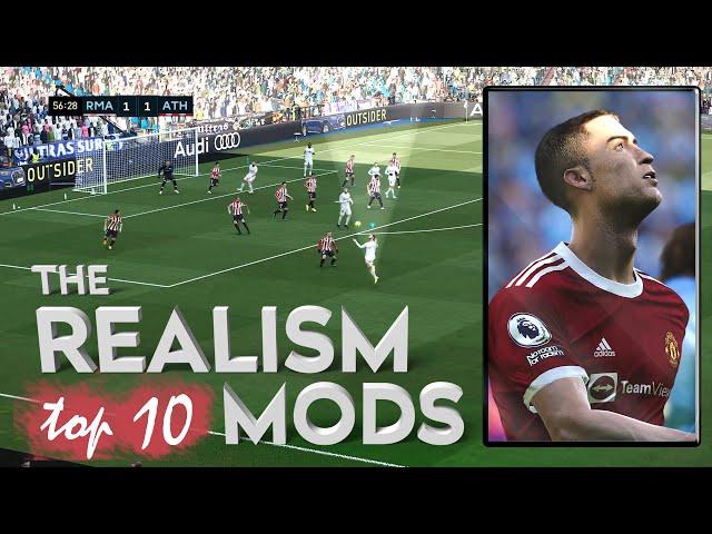 TOP 10 Most Beautiful Realism mods for PES 2021 on PC