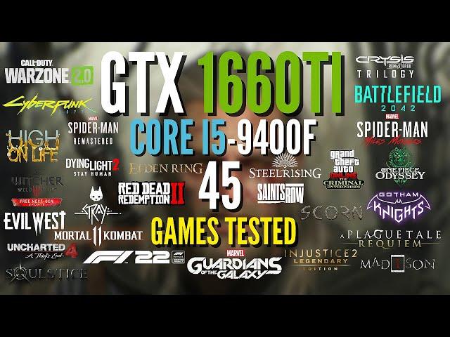 GTX 1660 Ti Test in 45 Games in 2023