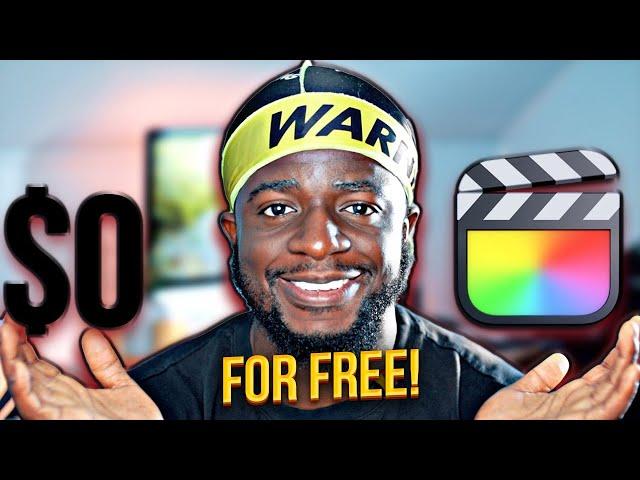 HOW to Get FINAL CUT PRO X (FCPX) Totally FREE!!(2023 WORKS!!)