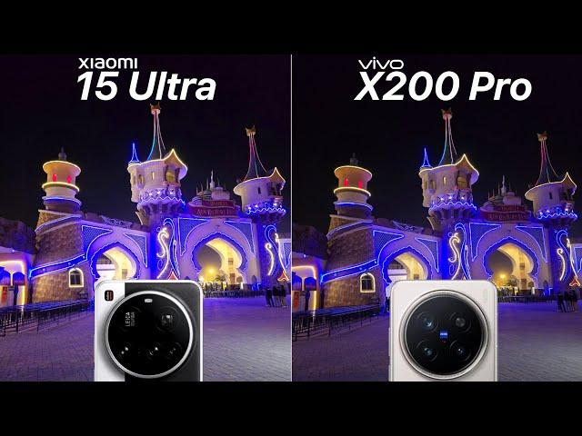 Xiaomi 15 Ultra VS Vivo X200 Pro Camera Test Comparison