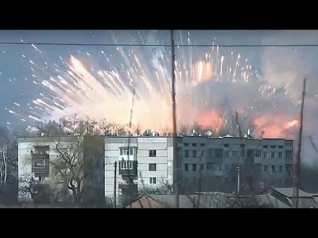 SNEAKY ATTACK: UKRAINIAN INTELLIGENCE DESTROYED AMMUNITION DEPOT IN RUSSIAN VORONEZH || 2024