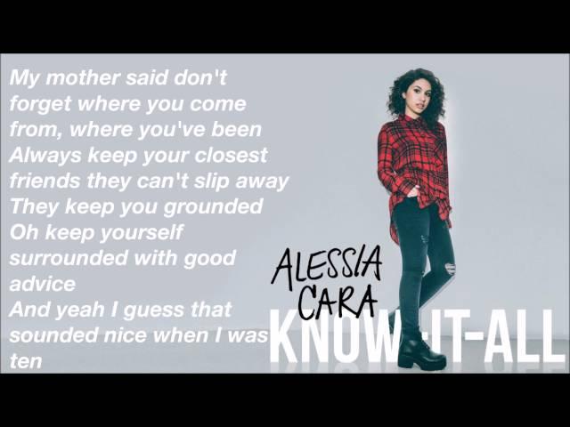 Seventeen - Alessia Cara [LYRICS]